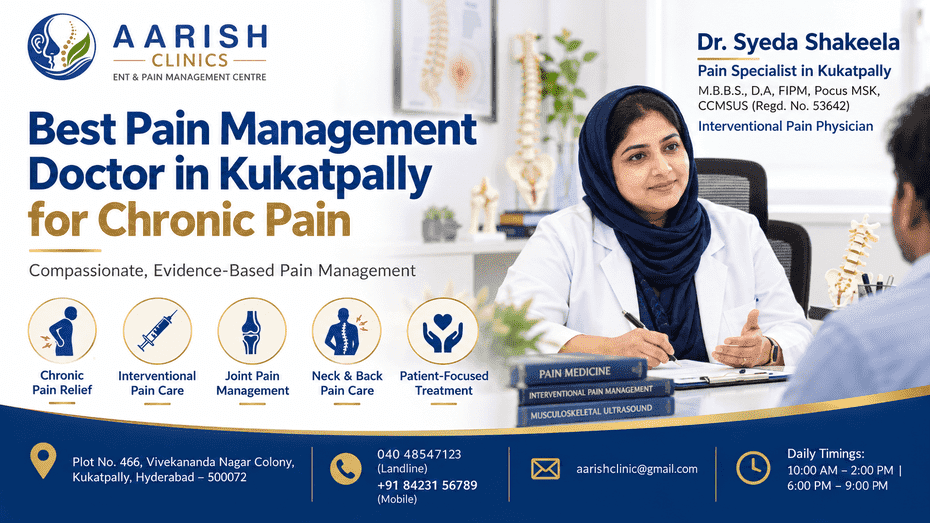 Best Pain Management Doctor in Kukatpally for Chronic Pain