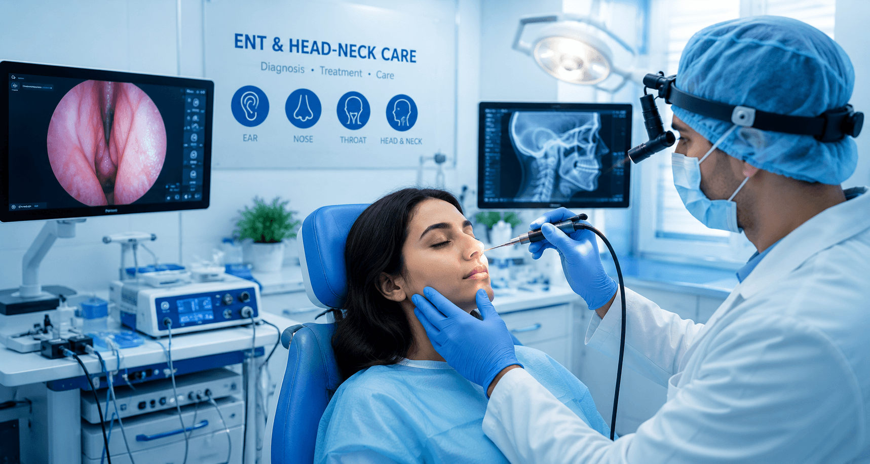 ENT and head neck surgery consultation in Kukatpally Hyderabad at Aarish Clinics