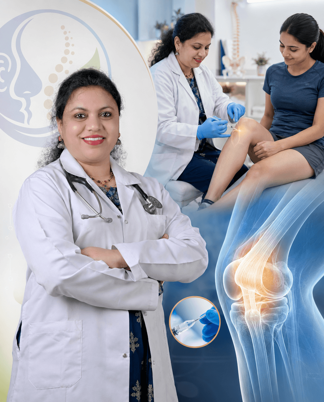 Prolotherapy ligament and tendon regeneration non-surgical injection at Aarish Clinics Kukatpally Hyderabad