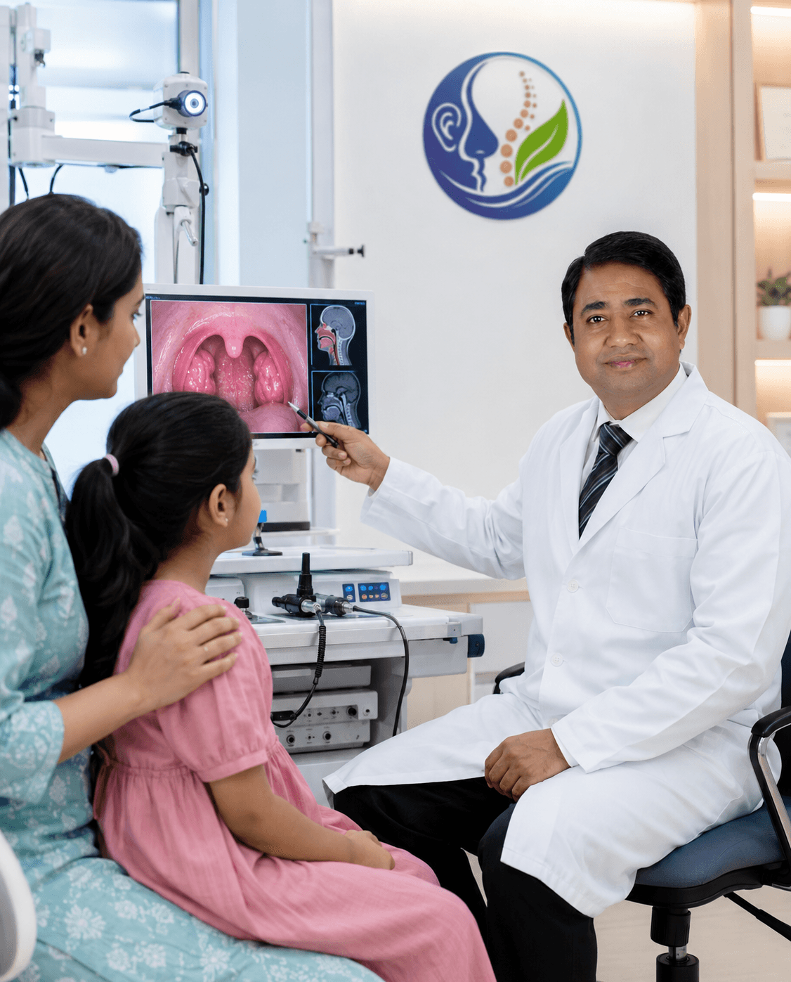 Tonsil and adenoid surgery specialist evaluation at Aarish Clinics Kukatpally Hyderabad